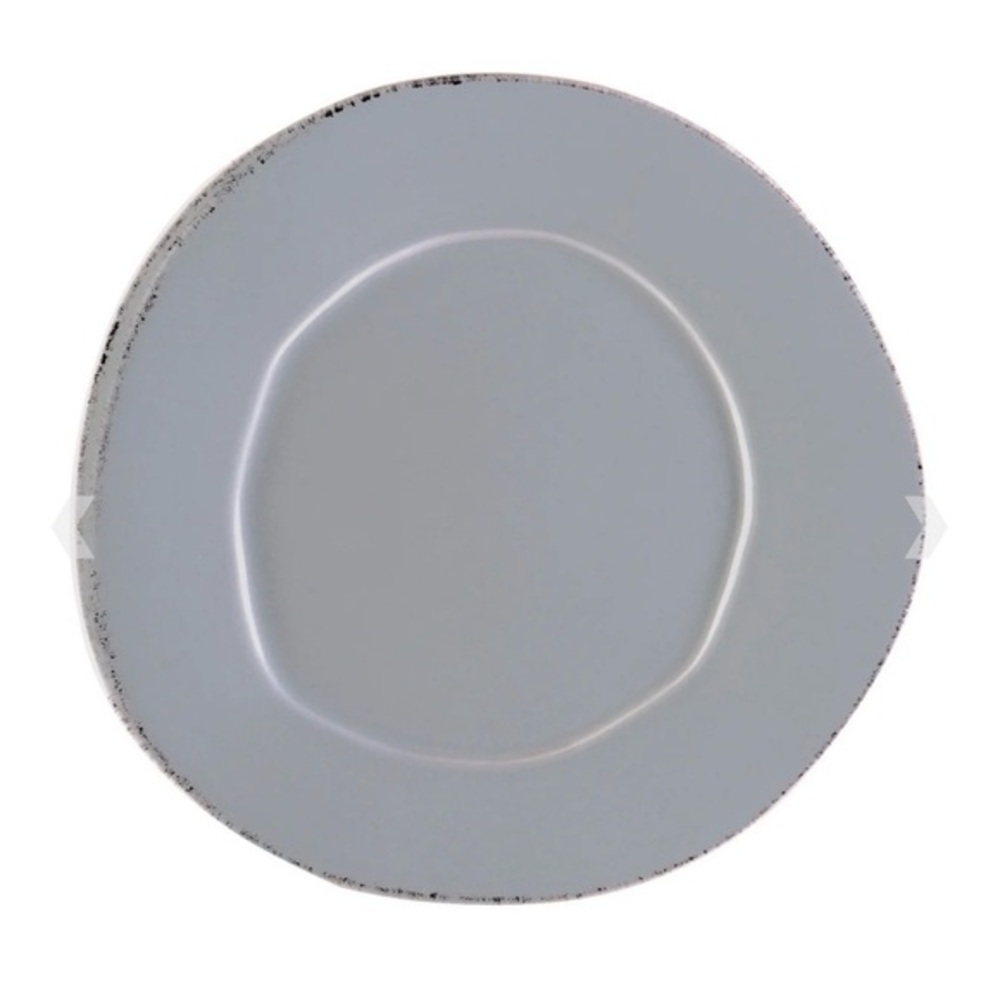Vietri Lastra Gray Dinner Plate 12", new LAS-2800G